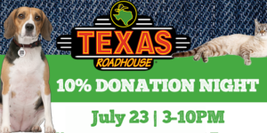 Dine & Donate at Texas Roadhouse